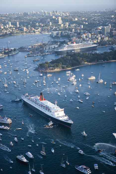 Queen Mary Sydney Harbour