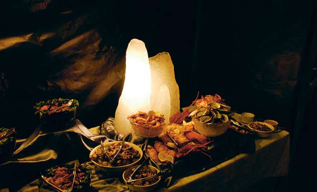 Eat the night away at a real Midwinter Dinner. Image by Gary Dowse