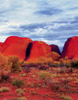 Sunset at Kata Tjuta Northern Territory (The Olgas)