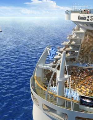 Oasis of the Seas will also hold the first ever full amphitheatre at sea.