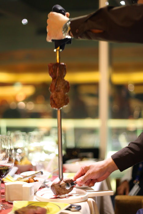 Churrascaria restaurant, Radiance of the Seas