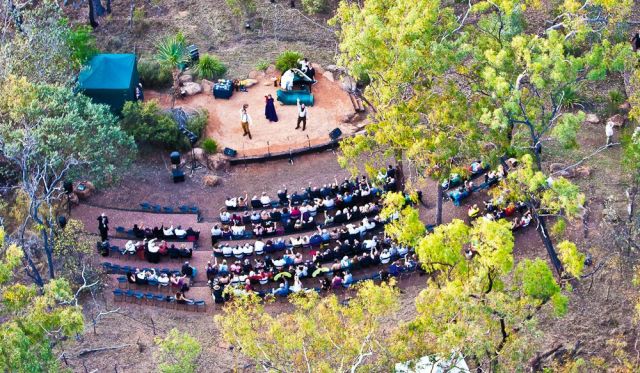 Opera in The Outback in Undara Volcanic National Park
