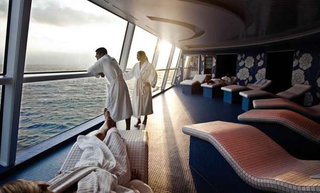 Persian Garden,Celebrity Solstice. (cruises)