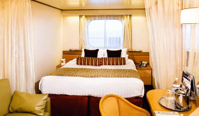 Stateroom Ocean View on Holland America's MS Oosterdam (cruise)