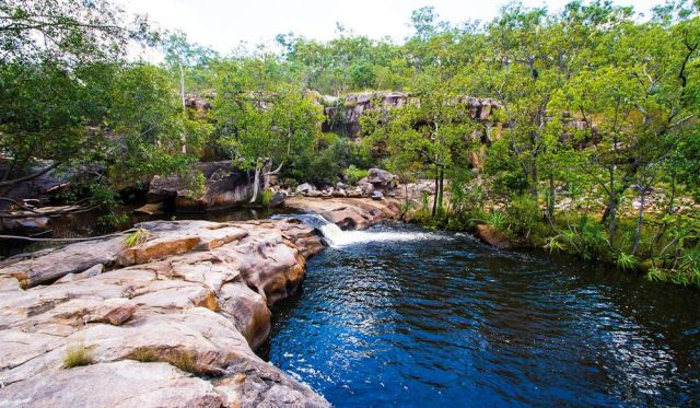 A special women's area to the local Jawoyn people known as the 'art site'.