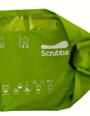 Scrubba: Pocket-sized washing machine for $59.95.