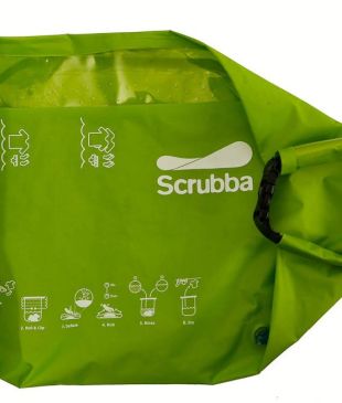<p><i>Scrubba: the pocket-sized</i> travel wash bag</p>
