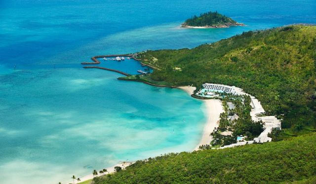 Hayman Island Resort Aerial