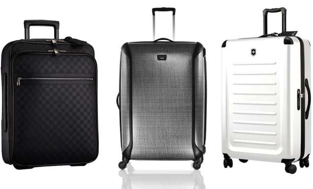 Classic Monochromes: Louis Vuitton PÉgase 55, Tumi Tegra-Lite, Victorinox Spectra 2.0