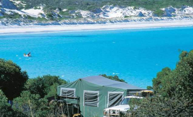 7: Go coastal camping