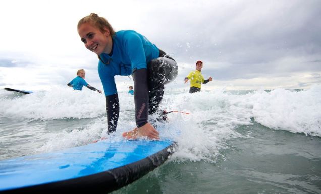 8: Learn to surf
