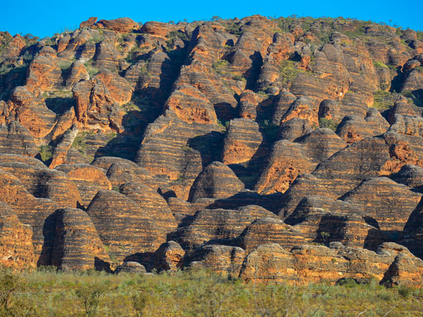the Bungle Bungle Range in Purnululu National Park