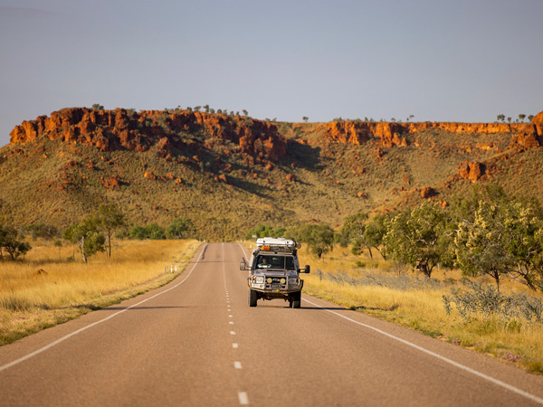 driving along Cockburn Ranges, Gibb River Road