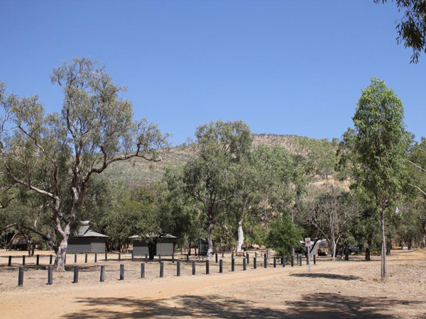 the spacious grounds of Dulundi (Silent Grove) Campsite, Gibb River Road itinerary