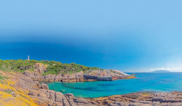 Montague Island Lighthouse, off Narooma, NSW.