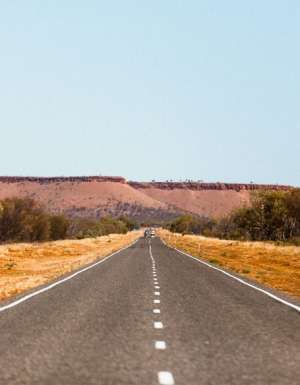 Look! A bend in the road...