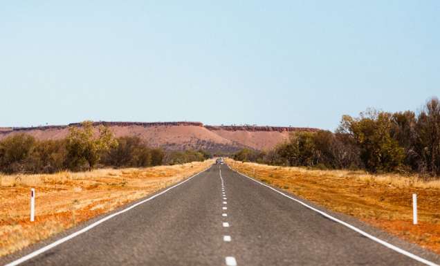 Look! A bend in the road...