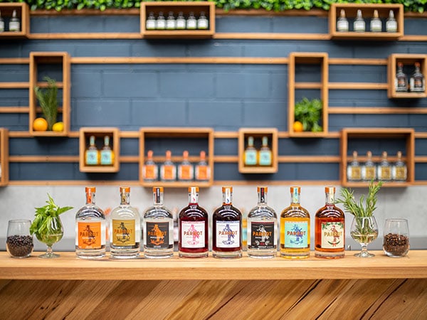 Parrot Distilling Co, Orange