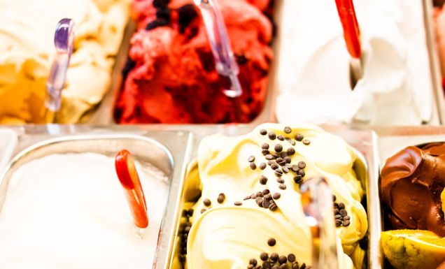 The arto of gelato, travel by tastebuds.