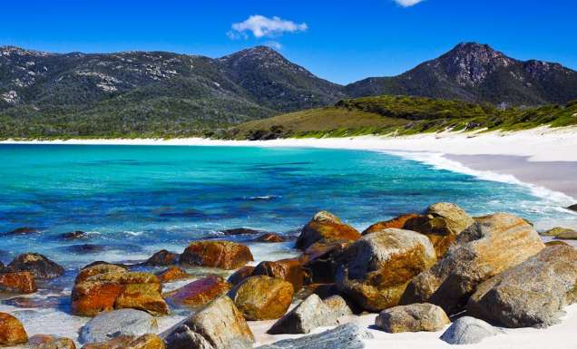 Wineglass Bay Tasmania one Australian Traveller's hottest travel destinations 2015