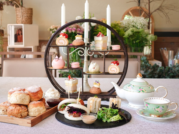pastries at Olinda Tea House, Dandenong Ranges restaurants