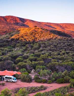 World Expeditions Charlie's Camp Larapinta Trail