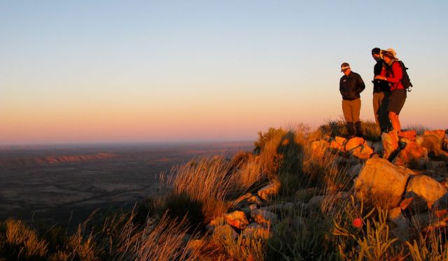 break on the Larapinta Trail