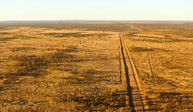 hot air balloon near Alice Springs