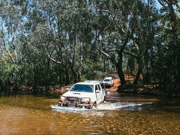River crossing drive east Arnhem Land