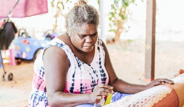 Aboriginal art Baniyala east Arnhem Land