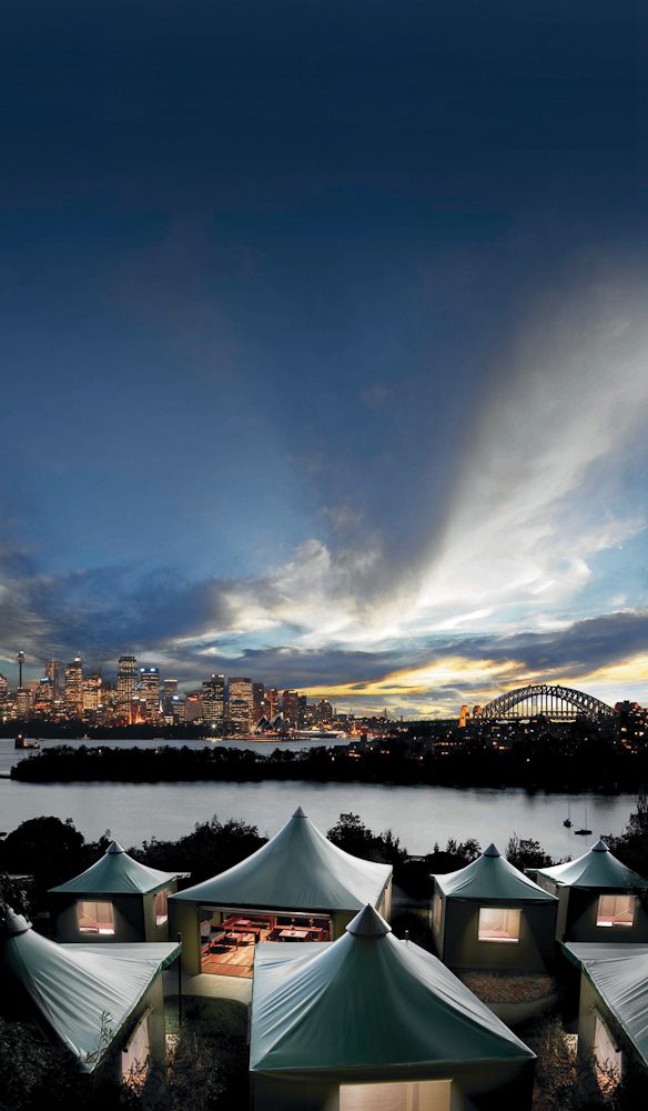 Zoo with a view: Taronga's safari tents