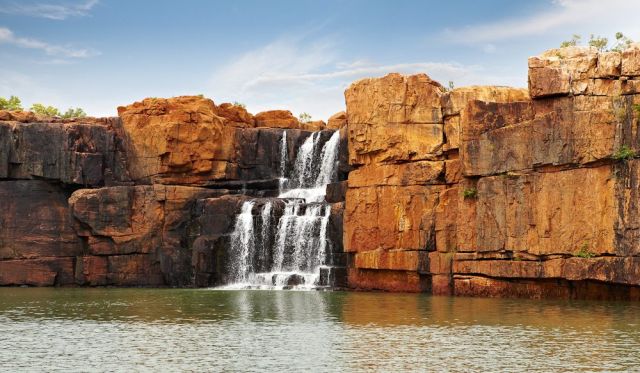 Berkeley River Casuarina waterfalls