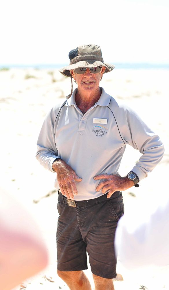 Tour guide Gary at Berkeley River