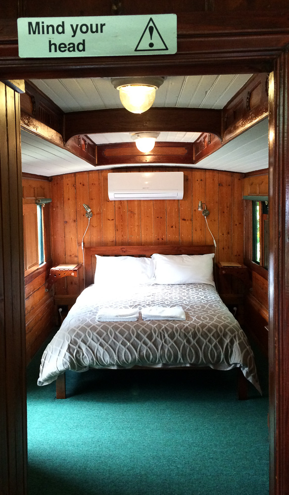 Glass House Eco Lodge train carriage