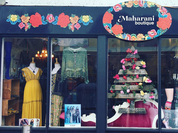 items display at Maharani Boutique