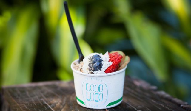 Coco Loco Club Caloundra smoothie
