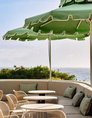 al fresco terrace dining at Gibney, Perth