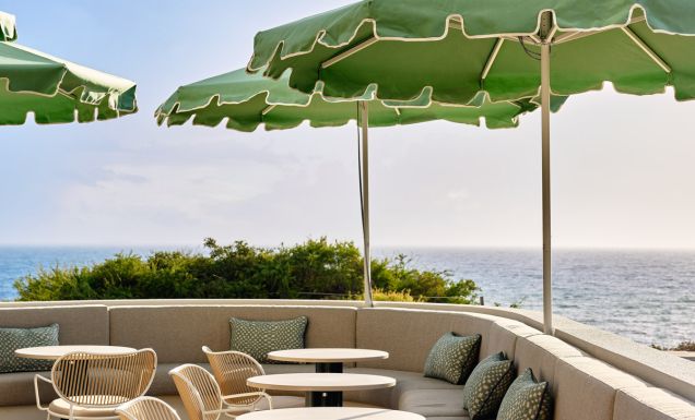 al fresco terrace dining at Gibney, Perth