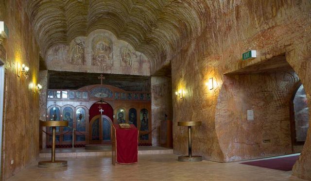 Underground Serbian Orthodox Church Coober Pedy
