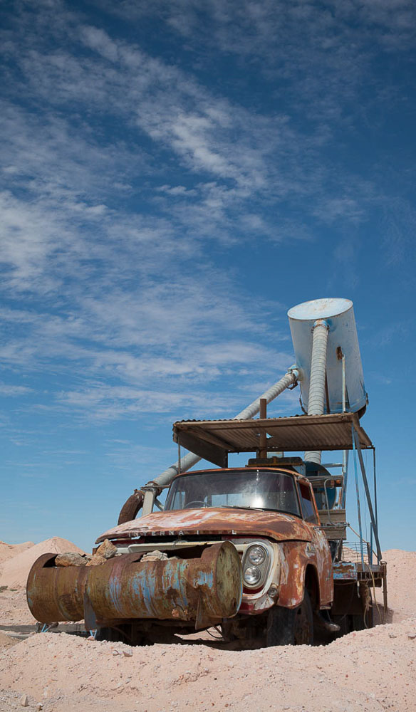 Old mining truck Coober Pedy