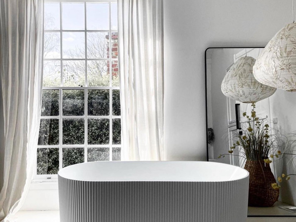 a luxe tub at The Estate Trentham