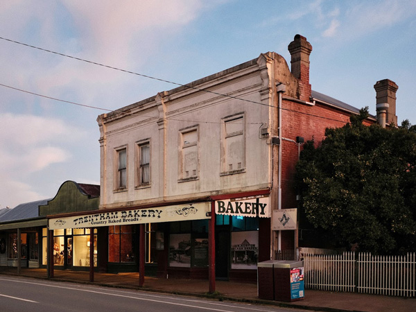 the exterior of Trentham Bakery