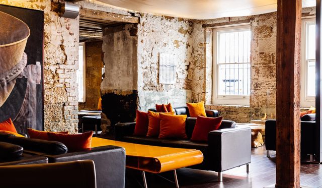 Foyer of the Henry Jones Art Hotel