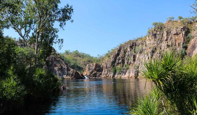Leliyn swimming hole (Edith Falls) 