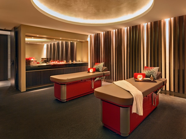 a vibrant treatment room inside The Darling Spa, Pyrmont