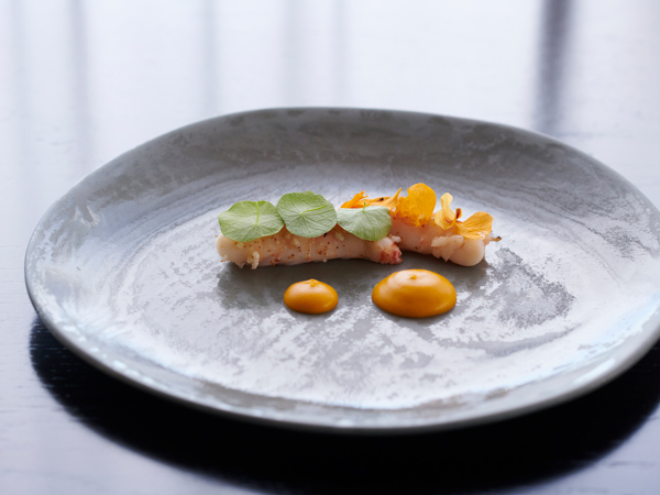 Manjimup Marron dish, Wildflower Restaurant