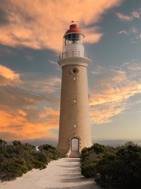 Sunset at Cape du Couedic Lighthouse