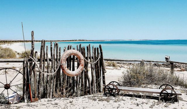 island adventure escape remote relaxing beach swim summer