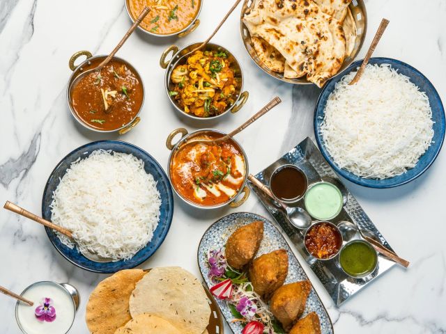 Indo-Chinese dishes at Curry Leaf, Elwood
