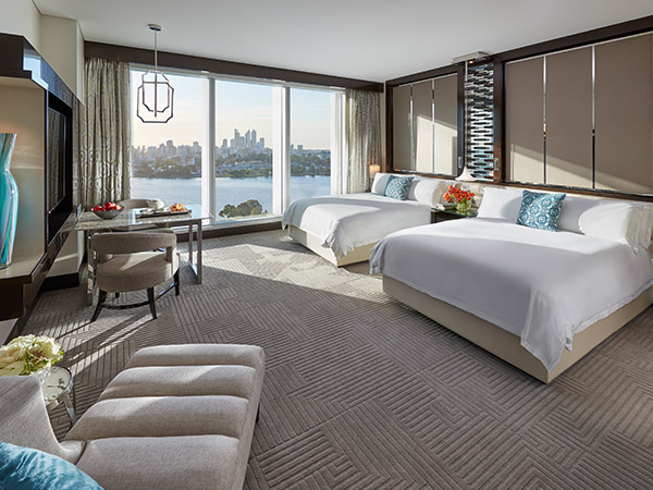 Premiere Twin Room at Crown Towers Perth